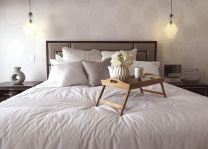 Comforter on Bed