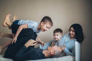 family with kids