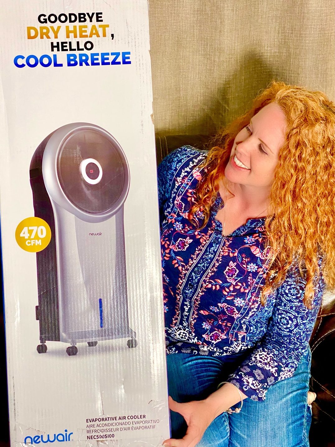 NewAir Evaporative Cooler and Portable Cooling Fan