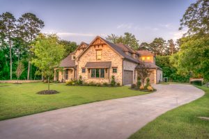 House with Landscaping