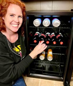 Limited Edition Newair Anniversary Series 100 Can Beverage Fridge