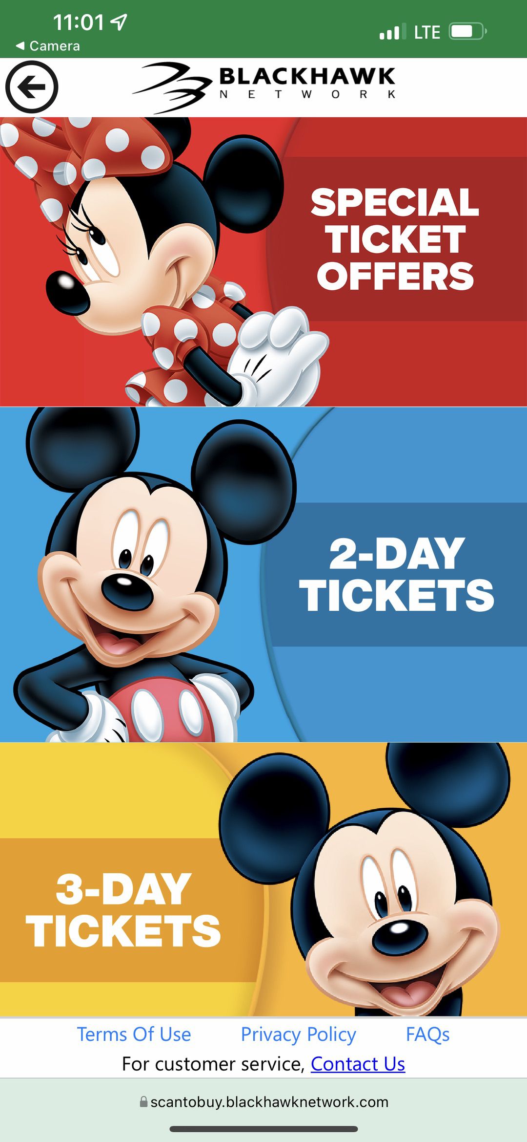 Disneyland Ready, Set, SCAN! Tickets