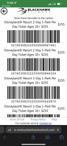 Disneyland Ready, Set, SCAN! Tickets