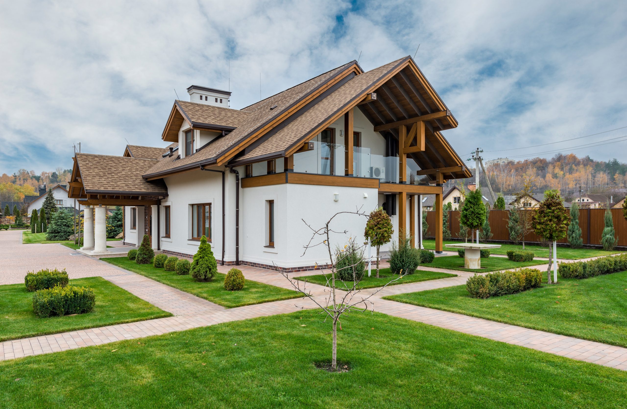 healthy lawn home