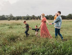 family together happy
