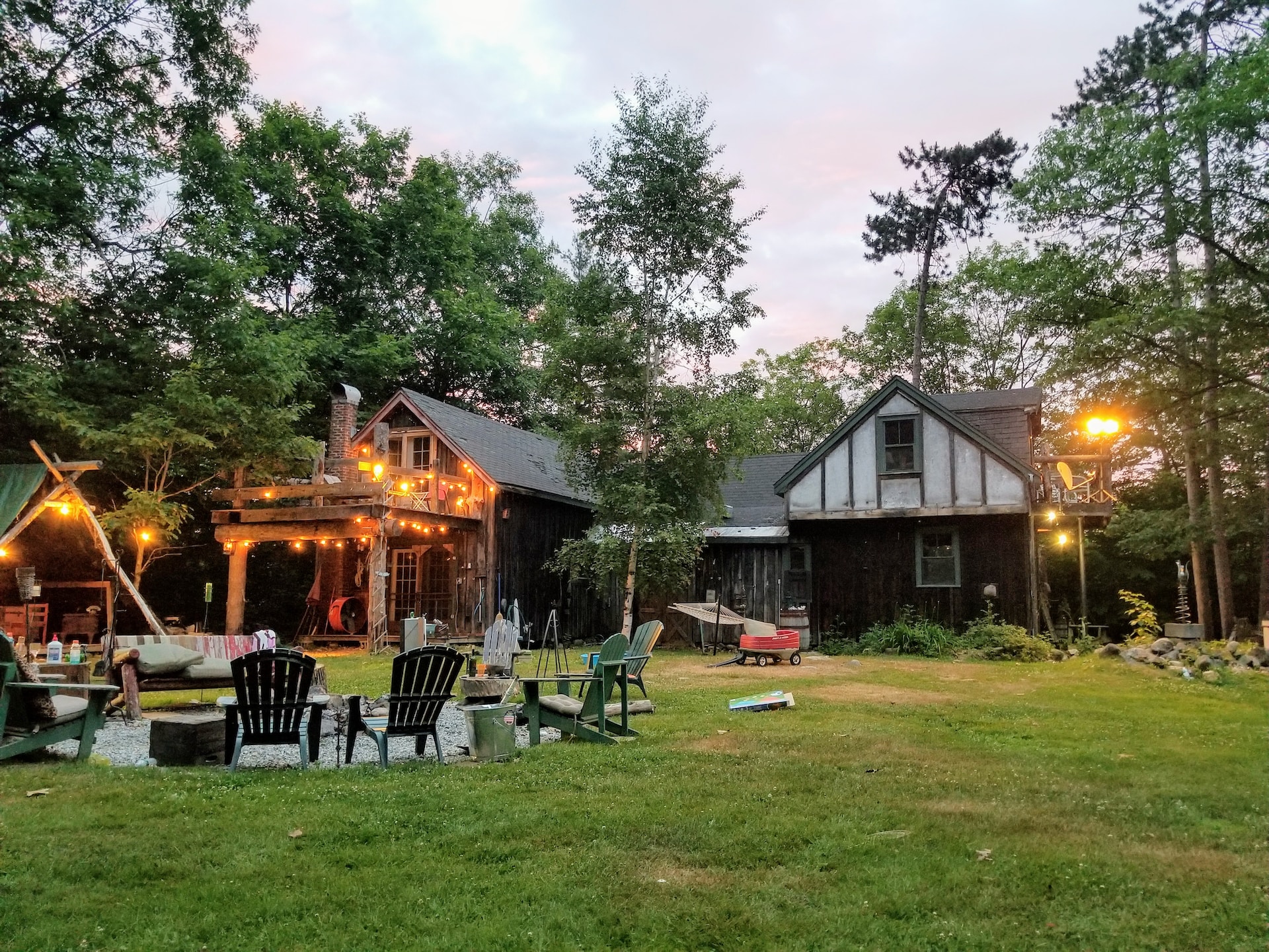 backyard paradise