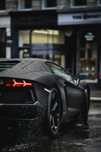 driving with brakes on the road car