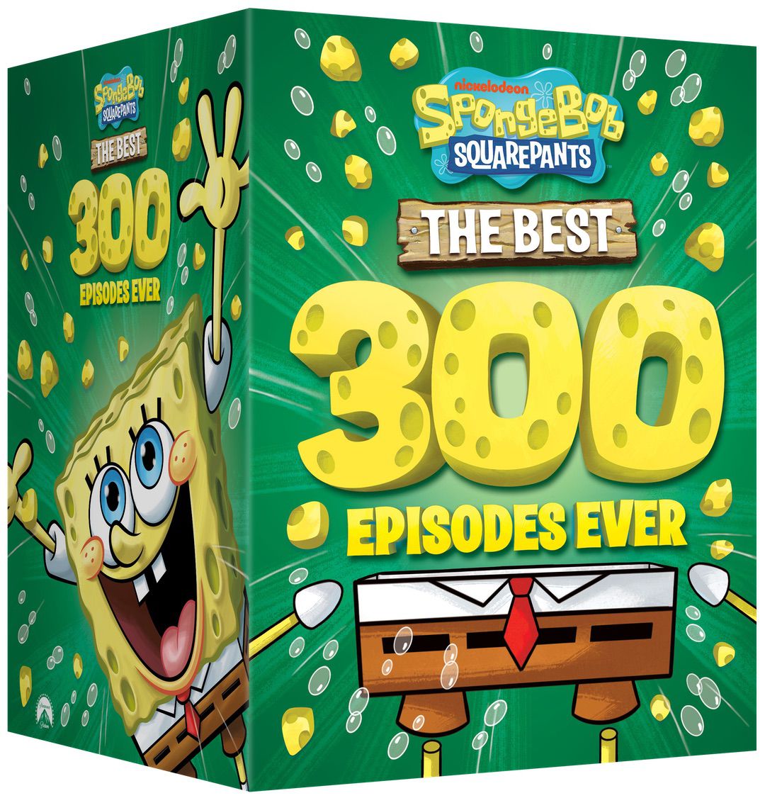 SpongeBob SquarePants: The Best 300 Episodes Ever on DVD