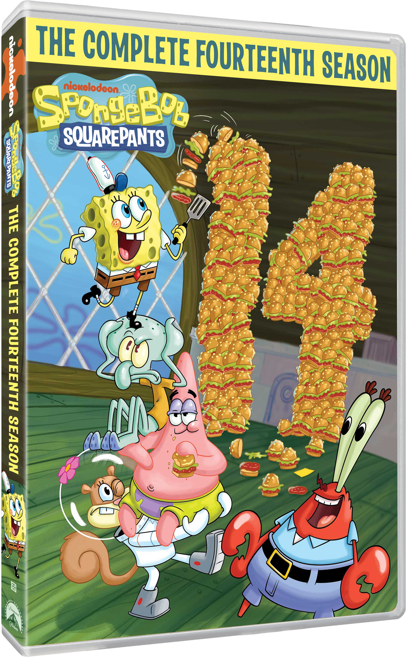 SpongeBob SquarePants: The Complete Fourteenth Season on DVD