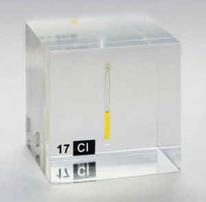 chlorine liquid in box