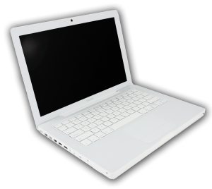 a macbook laptop computer
