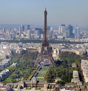 eiffel tower in paris france