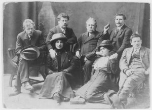 A group of people posing for a photo