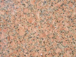 A close up of a granite slab