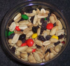 A bowl of mixed nuts