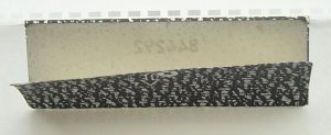 A close up of an object