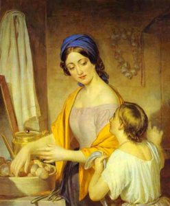 A woman in a yellow dress